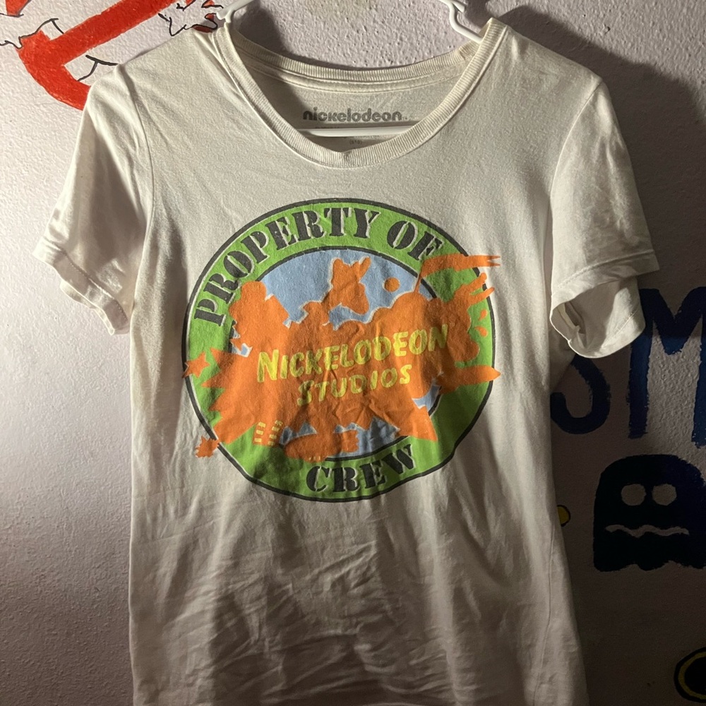 Nickelodeon Design White T-Shirt (2018)